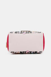 Nicole Lee USA Printed Extra Large Cosmetic Pouch - Fashionmj