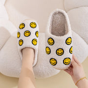 Melody Smiley Face Slippers - Fashionmj