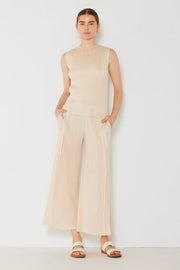 Marina West Swim Pleated Wide-Leg Pants with Side Pleat Detail Trendsi