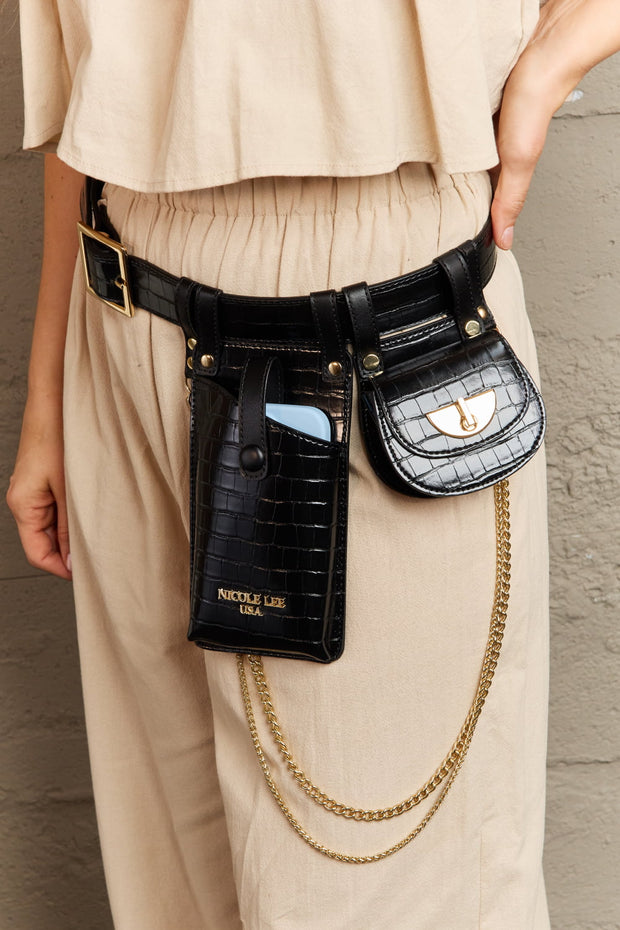 Nicole Lee USA Aurelia Belt Bag - Fashionmj