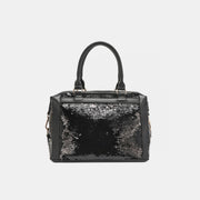 Nicole Lee USA Sequin Patch Boston Bag - Fashionmj