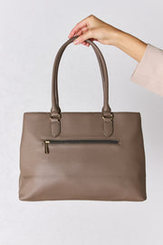 David Jones Structured Leather Handbag - Fashionmj