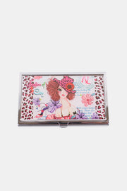 Nicole Lee USA Printed Business Card Case - Fashionmj