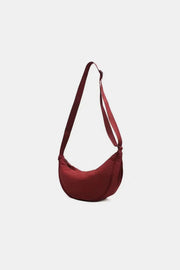 Zenana Crescent Crossbody Bag - Fashionmj