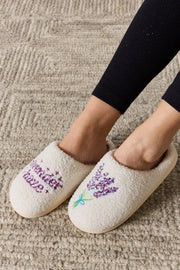 Melody Sequin Pattern Cozy Slippers - Fashionmj