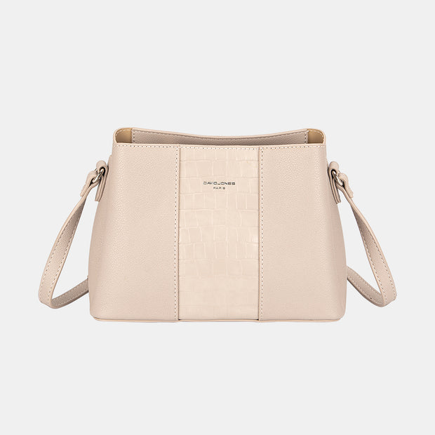 David Jones PU Leather Crossbody Bag - Fashionmj