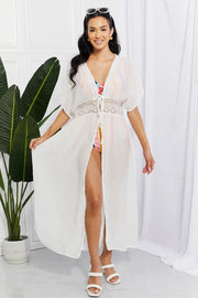 Marina West Swim Sun Goddess Tied Maxi Cover-Up Trendsi