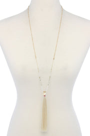 Tassel Pendant Necklace - Fashionmj