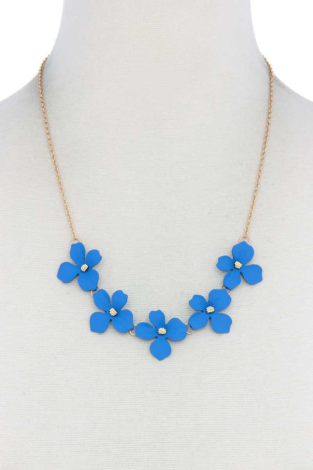 Flower Necklace - Fashionmj