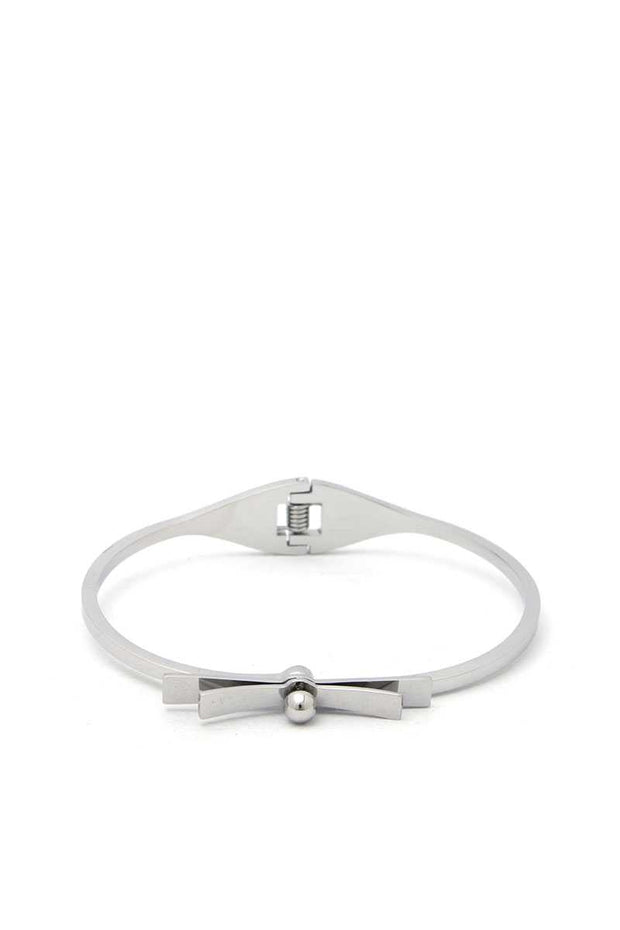 Knot Stainless Steel Bangle - Fashionmj