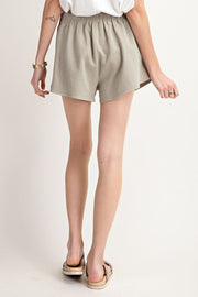 High Rise Waist Shorts - Fashionmj