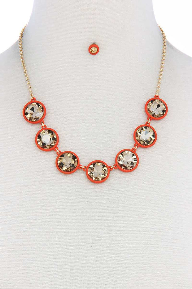 Round Shape Necklace - Fashionmj