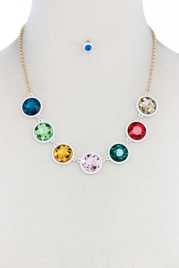 Round Shape Necklace - Fashionmj