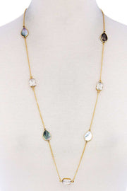 7 Stones Trendy Necklace - Fashionmj