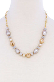 Modern Beaded Trendy Necklace - Fashionmj