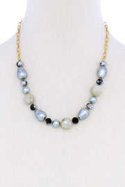 Modern Beaded Trendy Necklace - Fashionmj