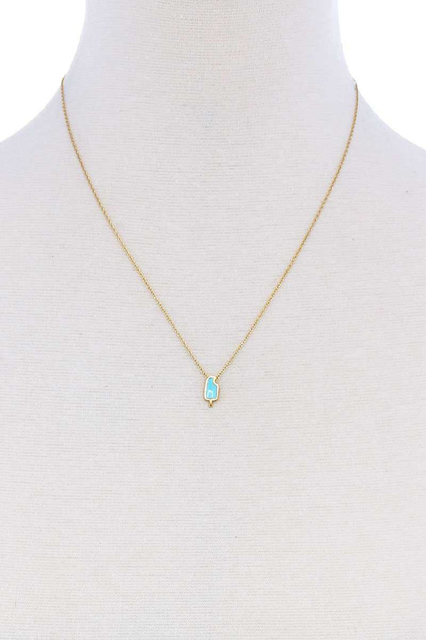 Cute Fashion Accent Brass Necklace - Fashionmj