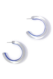 Chic Transparent Hoop Earring