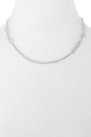 Metal Chain Necklace - Fashionmj