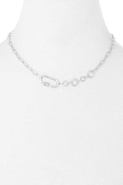 Metal Chain Necklace - Fashionmj