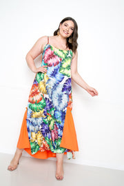 Splice Tropical Dress - Fashionmj