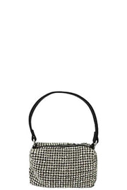 Fashion Chic Rhinestone Handle Clutch Bag - Fashionmj