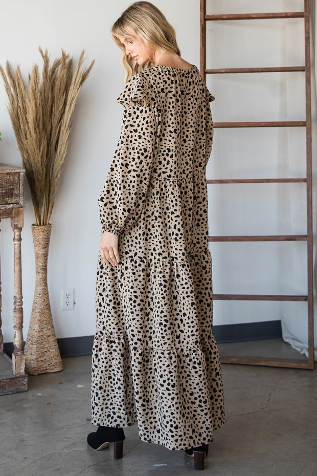 Bohemian Maxi Dress - Fashionmj