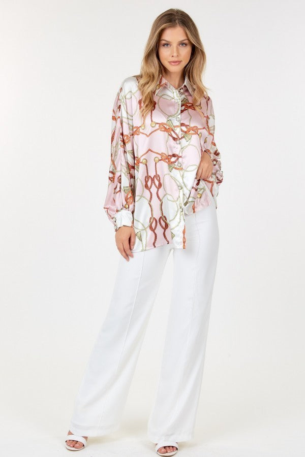 Seamed Wide Leg Palazzo Pants - Fashionmj