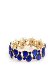 Teardrop Rhinestone Stretch Bracelet - Fashionmj