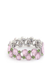 Teardrop Rhinestone Stretch Bracelet - Fashionmj