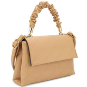 Fashion Smooth Pattern Wrinkle Handle Crossbody Bag - Fashionmj