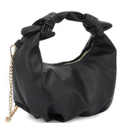 Smooth Round Handle Zipper Bag - Fashionmj