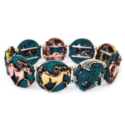 Horse Coin Metal Bracelet - Fashionmj