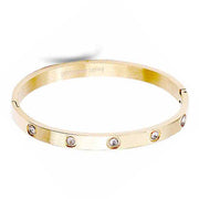 Stainless Steel Cubic Metal Bracelet - Fashionmj