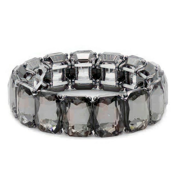 Crystal Stone Stretch Bracelet - Fashionmj