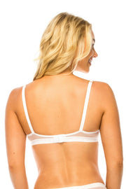 Mesh Band No Wire  Bra - Fashionmj