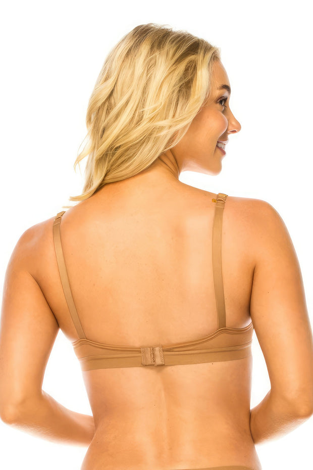 Mesh Band No Wire  Bra - Fashionmj