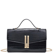 Alfie Croc Print Crossbody Bag - Fashionmj