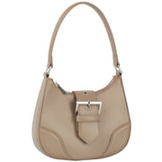 Fashion Buckle Curve Handle Shoulder Bag - Fashionmj