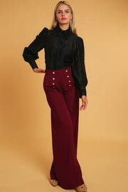 High Waisted Dressy Pants - Fashionmj