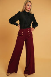 High Waisted Dressy Pants - Fashionmj