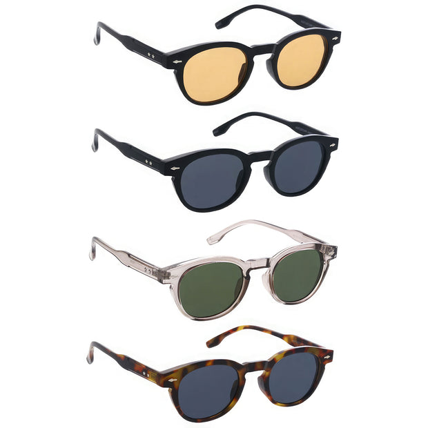 Round Hipster Sunglasses - Fashionmj