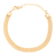 Sodajo Gold Dipped Brass Chain Necklace - Fashionmj