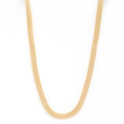 Sodajo Gold Dipped Brass Chain Necklace - Fashionmj