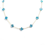 Clover Station Necklace - Fashionmj