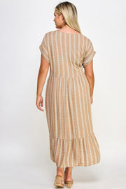 Boho Maxi Dress W/ Slip - Fashionmj