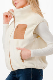 Soft Fleece Vest - Fashionmj