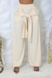 High-waisted Stretch Pants - Fashionmj