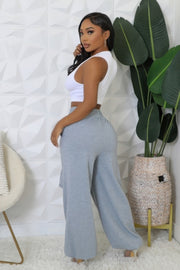 High-waisted Stretch Pants - Fashionmj