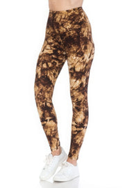 Yoga Wide Band Buttery Soft Print Leggings - Fashionmj